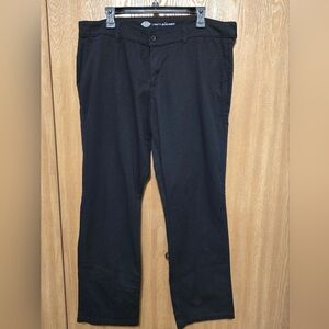 BLACK DICKIES WOMENS TROUSERS